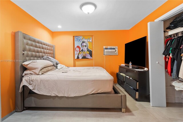 34 NW 34th Ter, Miami, FL 33127 - bedroom featuring an AC wall unit