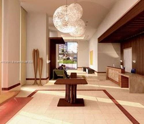 view of community lobby