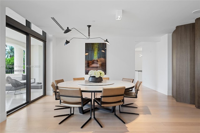 7025 Fisher Island Dr Unit 7025, Miami Beach, FL 33109 - dining area with light wood-style flooring