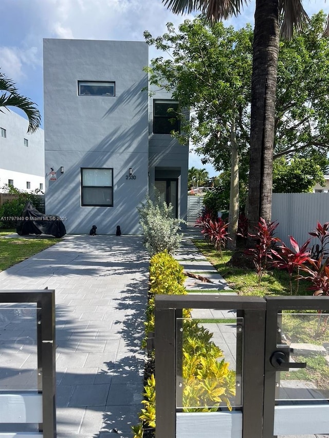 2330 SW 14th St, Miami, FL 33145 - view of front of home with fence
