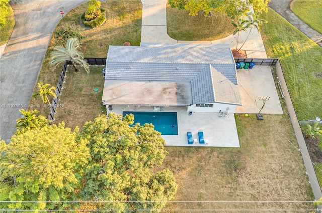 8501 SW 142nd St, Palmetto Bay, FL 33158 - view from above of property