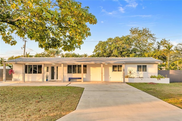 8501 SW 142nd St, Palmetto Bay, FL 33158 - ranch-style house with concrete driveway