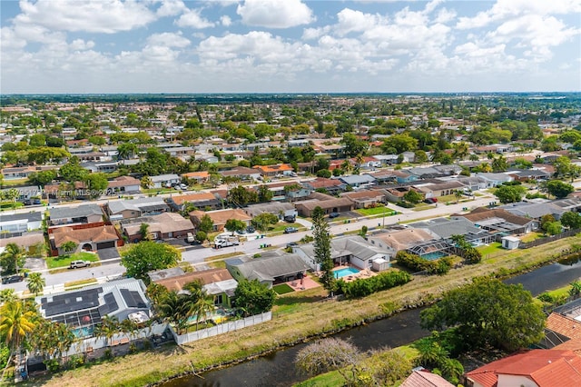 9652 NW 19th Pl, Sunrise, FL 33322 - aerial view of residential area featuring a nearby body of water