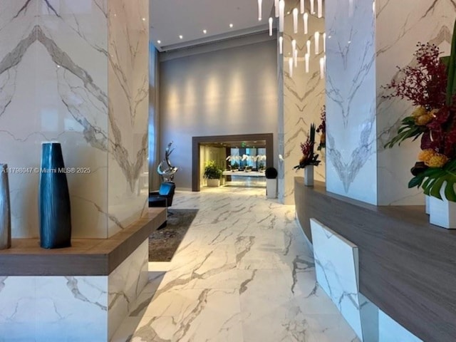 view of welcome area