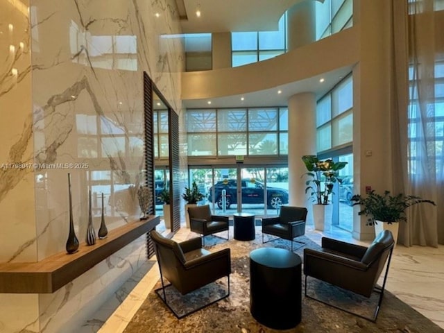 view of community lobby