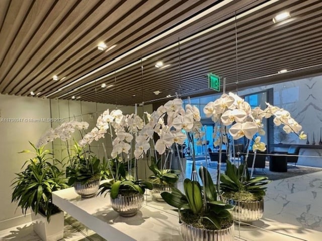 view of community lobby