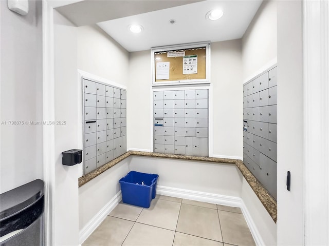 1900 Van Buren St Unit 105B, Hollywood, FL 33020 - view of home's community featuring mail area and recessed lighting