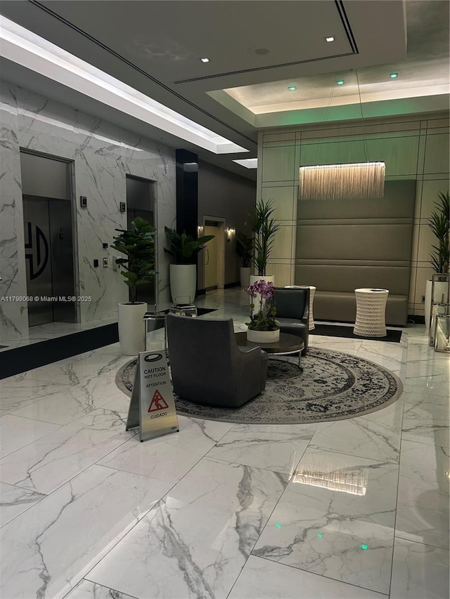 185 SE 14th Ter Unit 1812, Miami, FL 33131 - lobby featuring recessed lighting