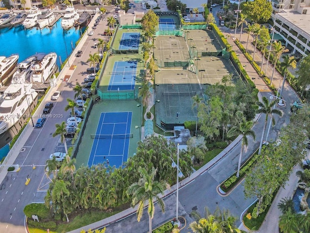 drone / aerial view