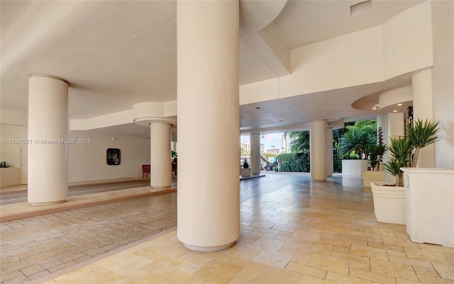 view of common area