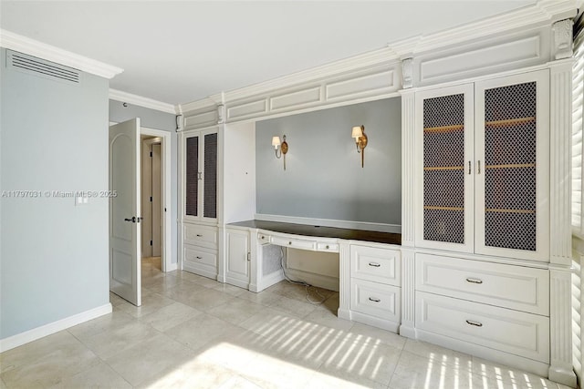 19667 Turnberry Way Unit 16Gr, Aventura, FL 33180 - bathroom with crown molding, baseboards, and tile patterned floors