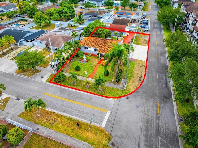 drone / aerial view