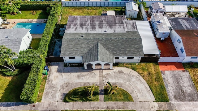 aerial view