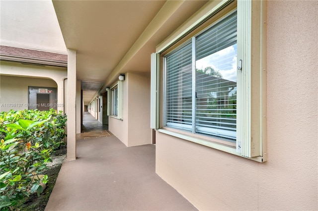 view of hallway