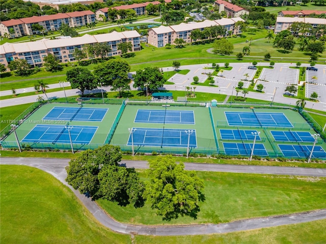 1401 SW 128th Ter Unit 305H, Pembroke Pines, FL 33027 - drone / aerial view