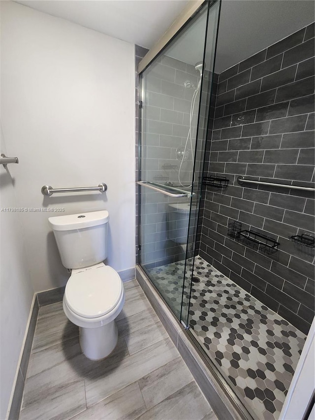 1401 SW 128th Ter Unit 305H, Pembroke Pines, FL 33027 - full bath with toilet and a shower stall