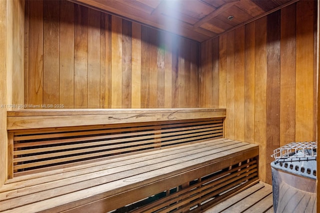 view of sauna / steam room
