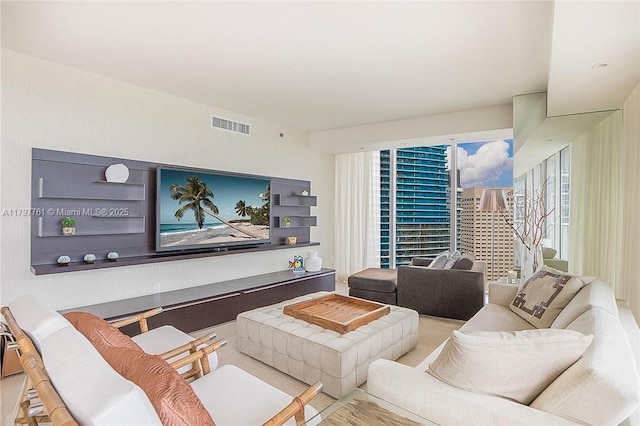 view of living room