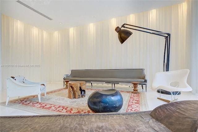 view of living area
