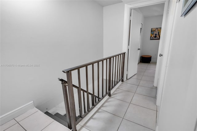 8425 SW 137th Ave Unit 8425, Miami, FL 33183 - staircase with tile patterned flooring