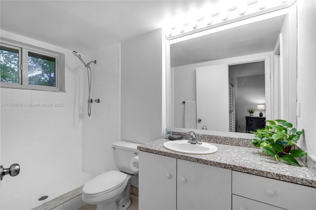 8425 SW 137th Ave Unit 8425, Miami, FL 33183 - bathroom with a shower, vanity, and toilet