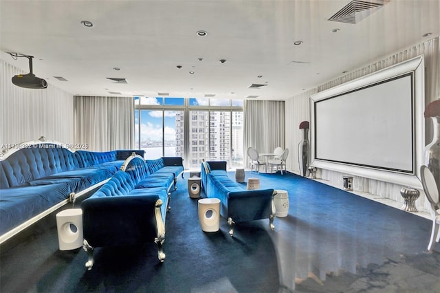 view of home theater