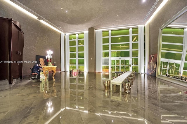 view of building lobby