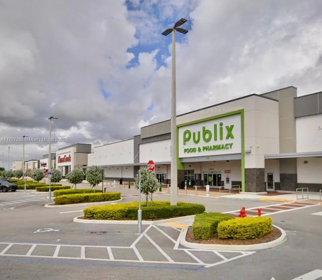 view of commercial location