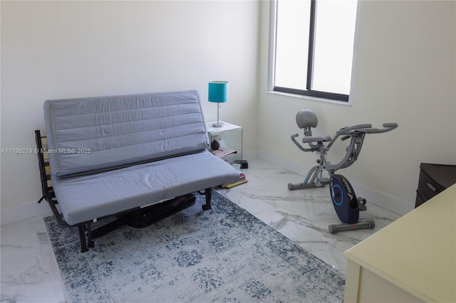 4962 NW 83rd Path Unit 4962, Doral, FL 33166 - living area with marble finish floors and baseboards