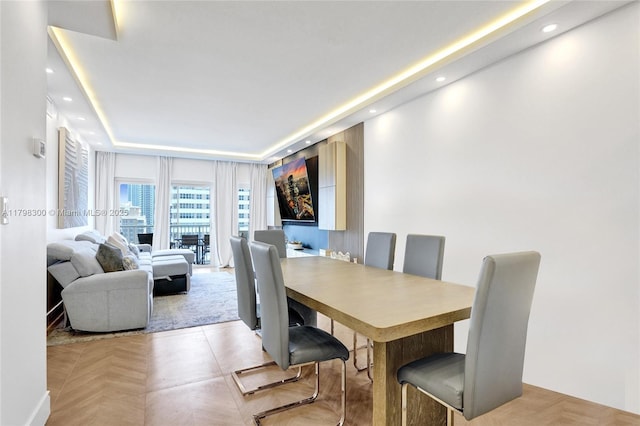 1980 S Ocean Dr Unit 19H, Hallandale Beach, FL 33009 - dining area with recessed lighting