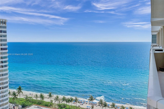 1980 S Ocean Dr Unit 19H, Hallandale Beach, FL 33009 - water view featuring local beach
