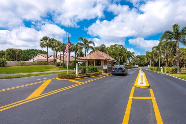 6392 Aspen Glen Cir Unit 1, Boynton Beach, FL 33437 - view of asphalt street featuring curbs