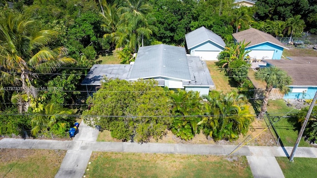 bird's eye view