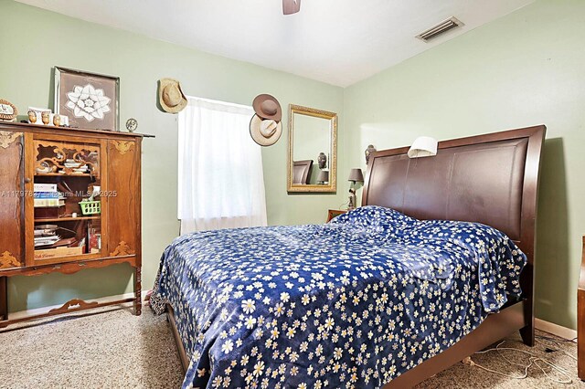 602 S Caloosahatchee Ave, Jupiter, FL 33458 - bedroom with a ceiling fan