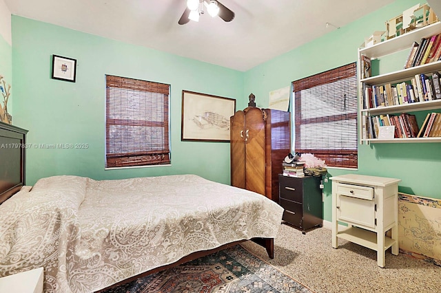 602 S Caloosahatchee Ave, Jupiter, FL 33458 - bedroom with ceiling fan