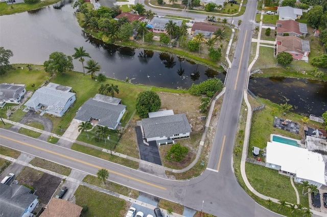 3531 NW 26th St, Lauderdale Lakes, FL 33311 - aerial view of property's location featuring a nearby body of water and nearby suburban area