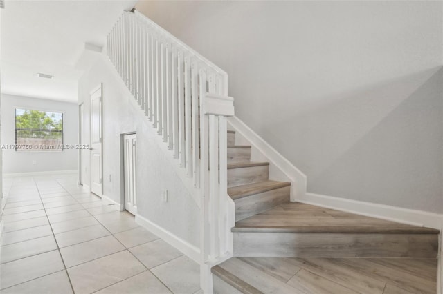 28625 SW 132nd Ct, Homestead, FL 33033 - stairs featuring baseboards