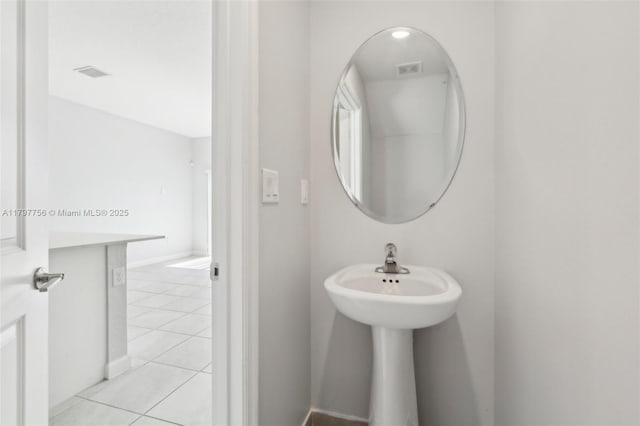 28625 SW 132nd Ct, Homestead, FL 33033 - bathroom with tile patterned floors and a sink