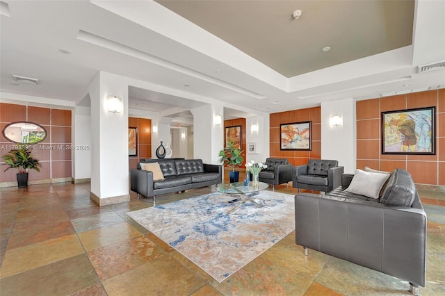 view of community lobby