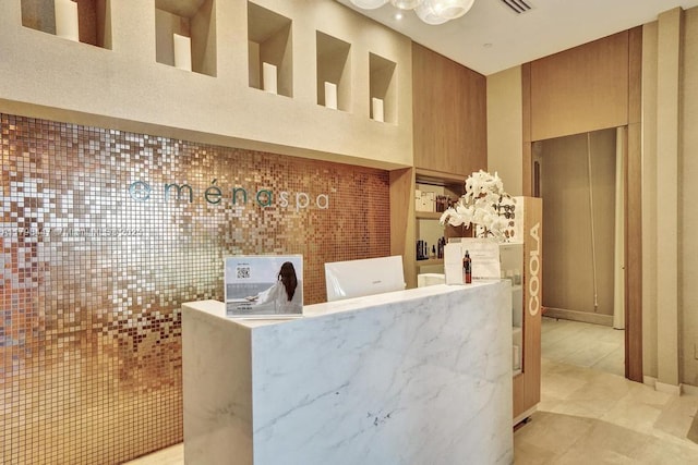 view of reception