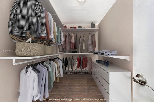 2221 N 46th Ave, Hollywood, FL 33021 - walk in closet with wood finished floors
