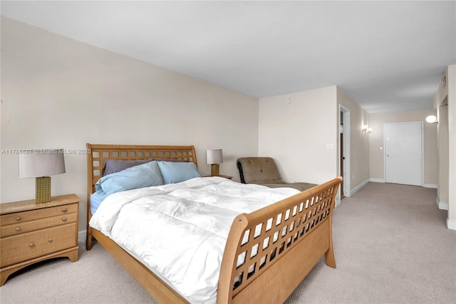 11 Island Ave Unit 512, Miami Beach, FL 33139 - bedroom featuring light colored carpet and baseboards