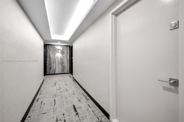 11 Island Ave Unit 512, Miami Beach, FL 33139 - hallway with baseboards