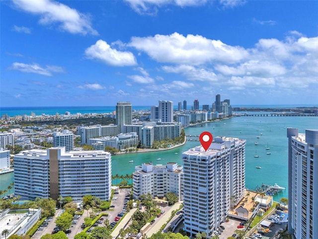 11 Island Ave Unit 512, Miami Beach, FL 33139 - view of urban area with a large body of water