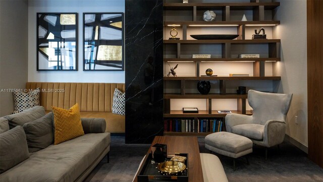 11 Island Ave Unit 512, Miami Beach, FL 33139 - living area featuring carpet