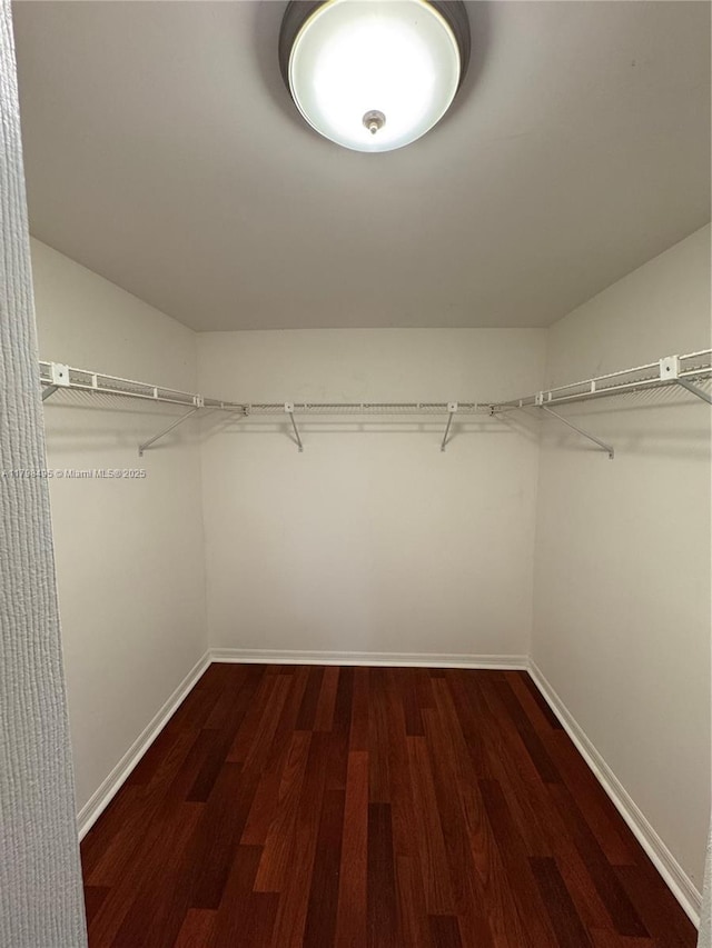 10331 SW 20th Ter, Miami, FL 33165 - spacious closet featuring dark wood finished floors