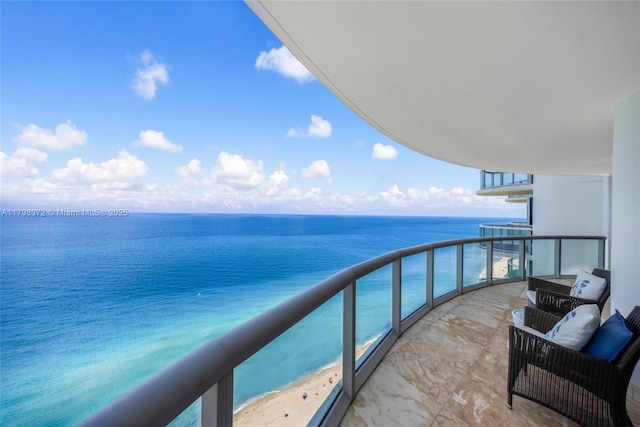 6365 Collins Ave Unit 3202, Miami Beach, FL 33141 - balcony with a water view