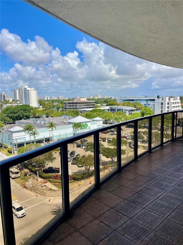 2301 SW 27th Ave Unit 802, Miami, FL 33145 - balcony with a city view