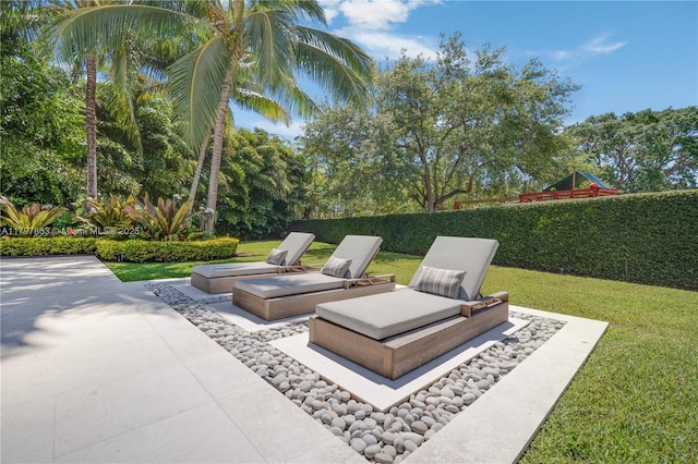 10921 SW 102nd Ct, Miami, FL 33176 - view of patio / terrace