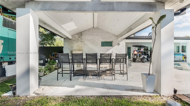 view of patio
